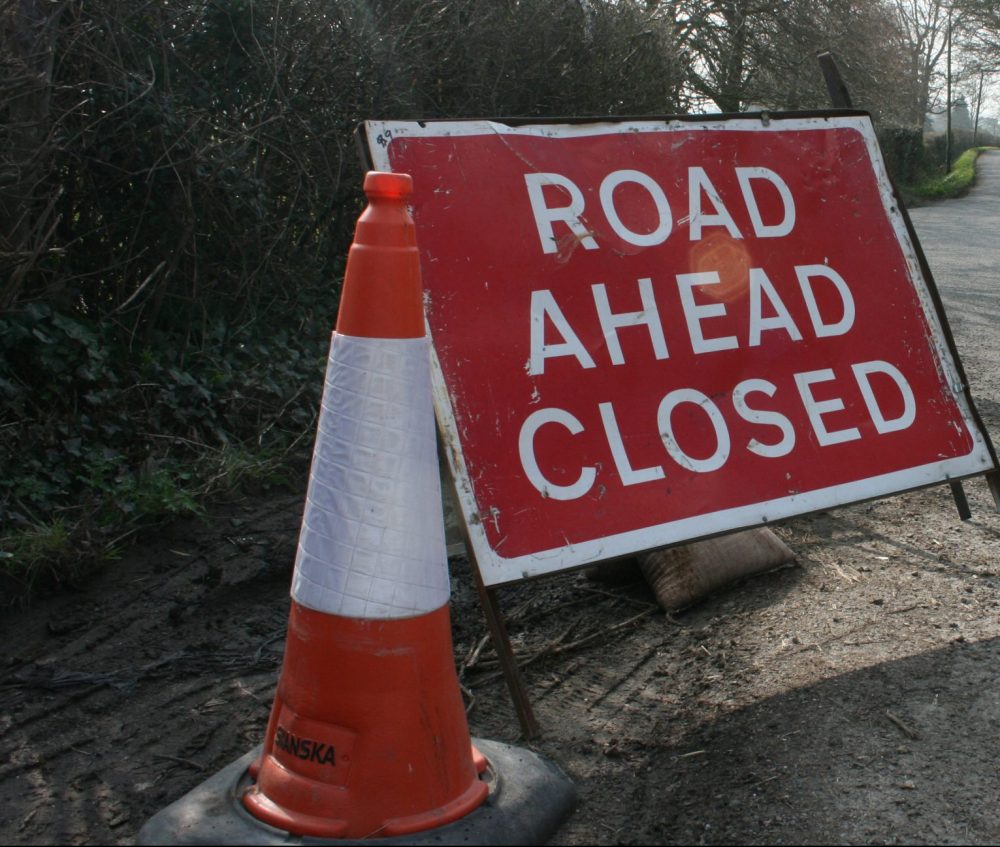 Resurfacing is scheduled on a section of road concerned is between Parkhouse Rd and Middlecombe junction.