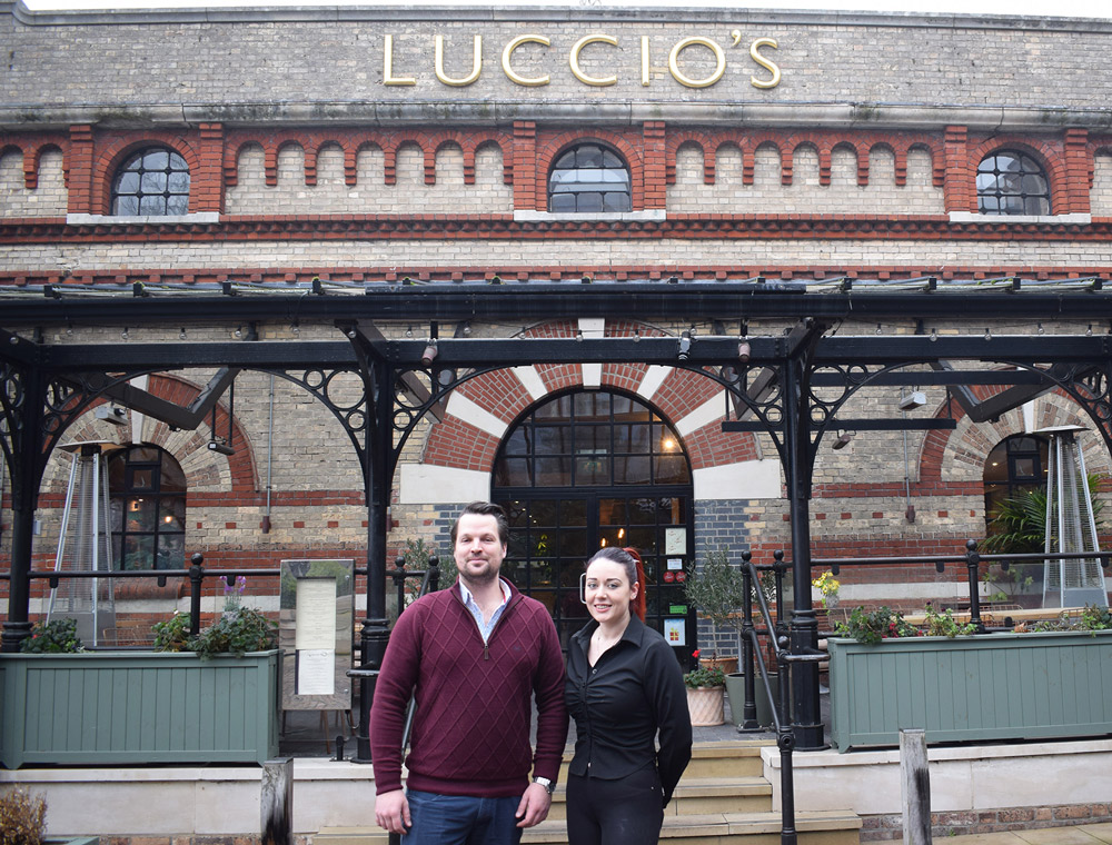 Luciano’s, in Brewery Square, Dorchester, is supporting Dorset County Hospital’s Greatest Need Appeal