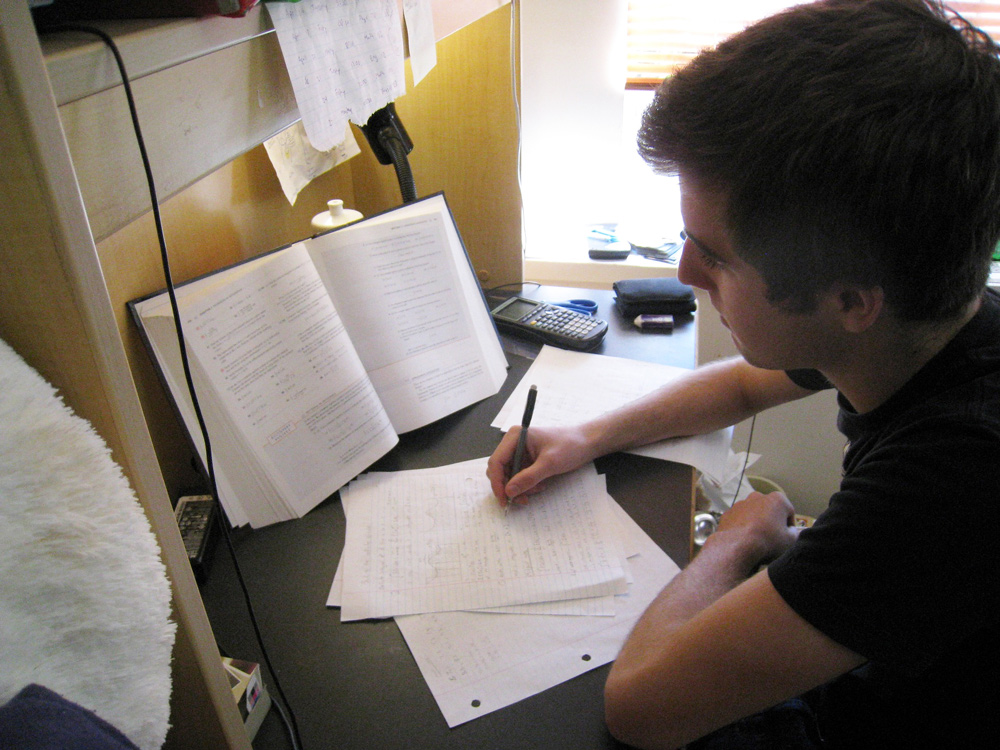 A revising teenager needs careful handling if they are to feel supported without feeling over-pressurised PHOTO: Welcome to All!/Pixabay