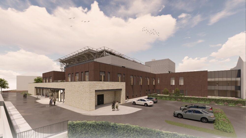 An artist’s impression of the new Emergency Department and Critical Care Unit