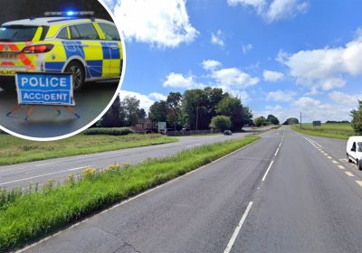 The crash happened on the A30 Babylon Hill, near Marl Lane. Picture: Google