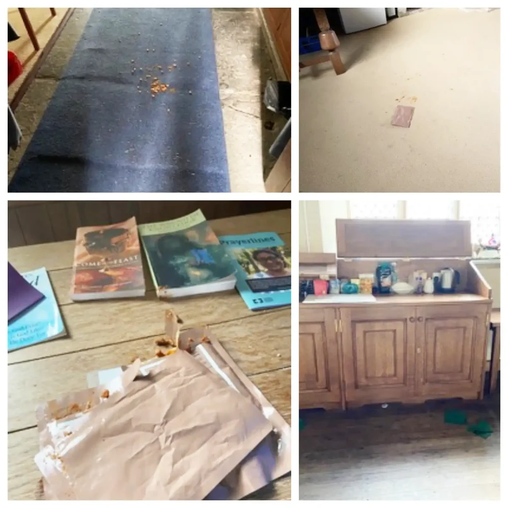 The Henstridge church said the larder and fridge were closed after "repeated vandalism and disrespect"