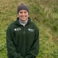 New engagement ranger at Ham Hill, Jasmine Ely. Picture: Somerset Council