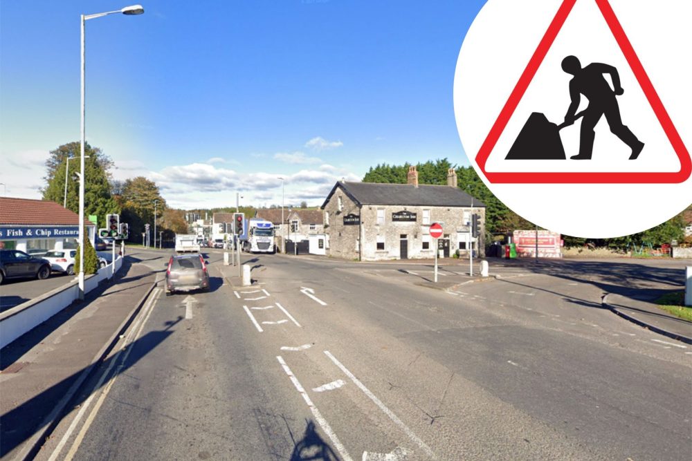 Roadworks will start at the Charlton Road crossroads on January 22, lasting until the summer. Picture: Google