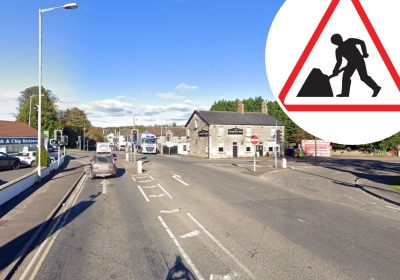 Roadworks will start at the Charlton Road crossroads on January 22, lasting until the summer. Picture: Google
