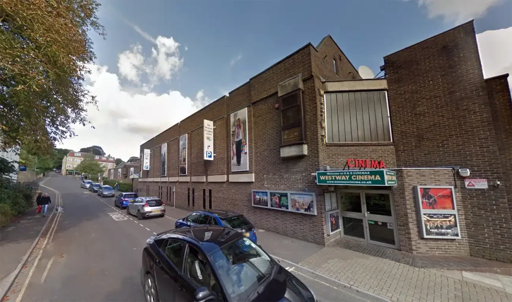 The alleged assault unfolded near the Westway Cinema, in Cork Street, Frome. Picture: Google