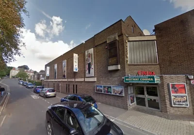 The alleged assault unfolded near the Westway Cinema, in Cork Street, Frome. Picture: Google