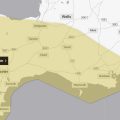 The Met Office weather warning in place on Sunday