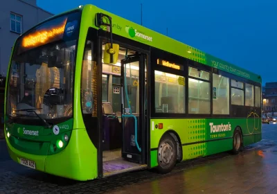 Buses of Somerset will replace diesel vehicles with the new intake. Picture: Buses of Somerset