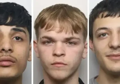 Faisal Uriakhail, Zaeden Perkins and Hamza Mahmoud, of Taunton, have all been detained. Picture: Avon & Somerset Police