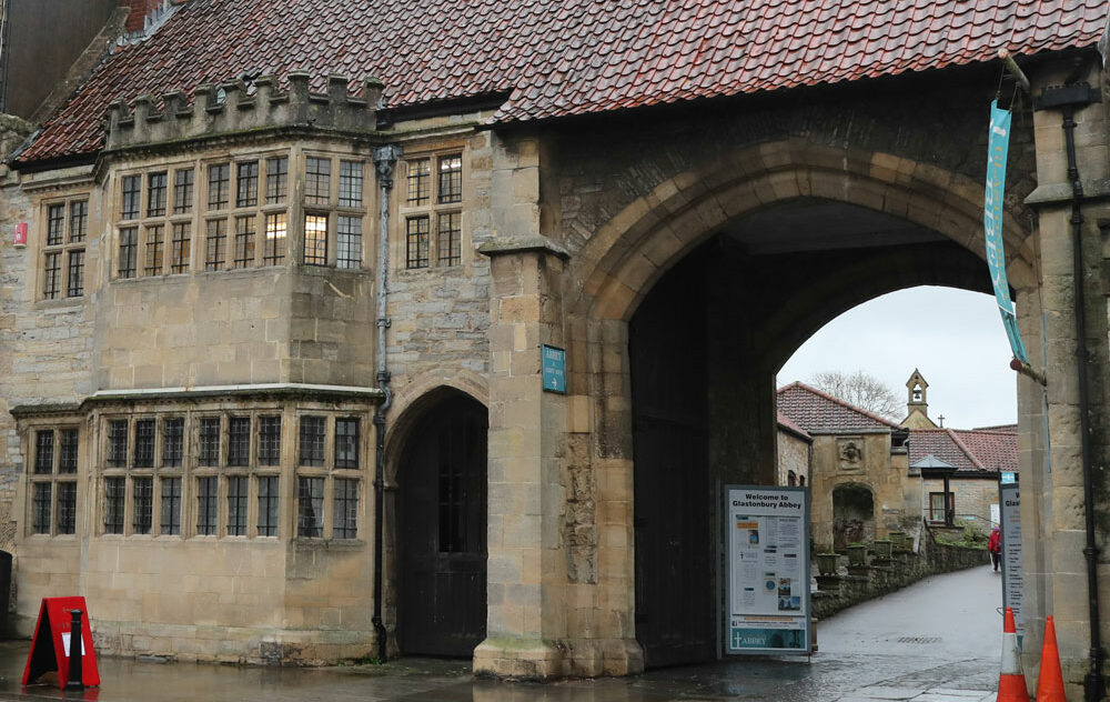 The entrance to Glastonbury Abbey will be redeveloped. Picture: Glastonbury Town Deal