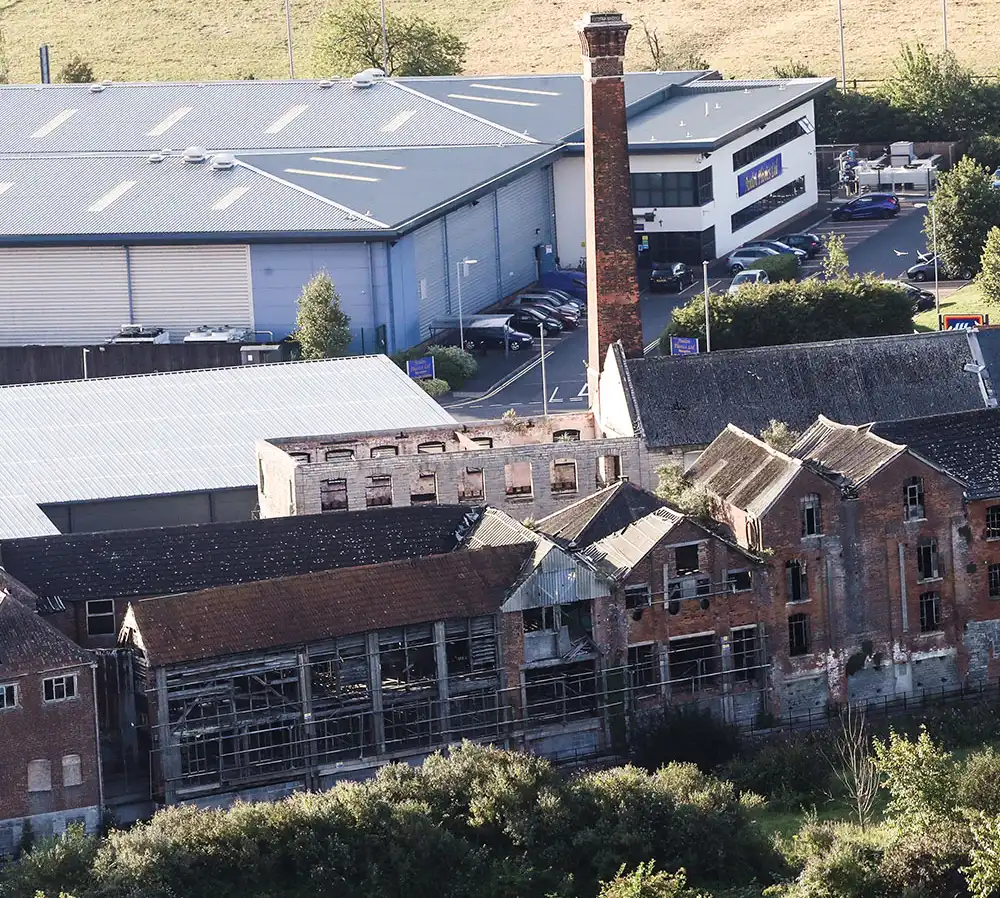 The Baily's buildings in Glastonbury are set to be redeveloped. Picture: Glastonbury Town Deal