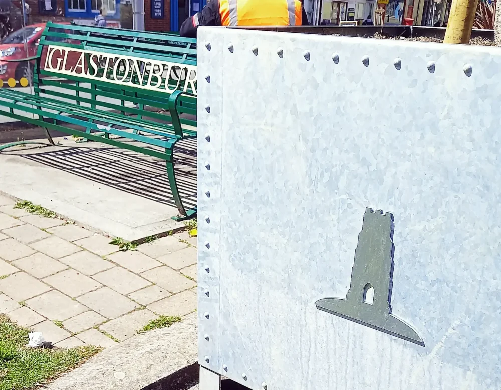 Glastonbury is among the Somerset locations to be named as finalists in the Britain in Bloom contest. Picture: Somerset Leveller