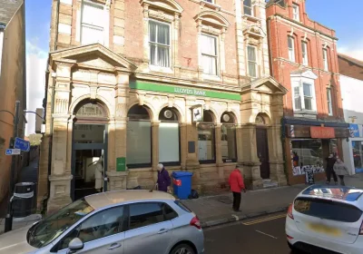 Lloyds Bank in Fore Street, Wellington, is set to close. Picture: Google