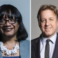 Marcus Fysh and Diane Abbott.