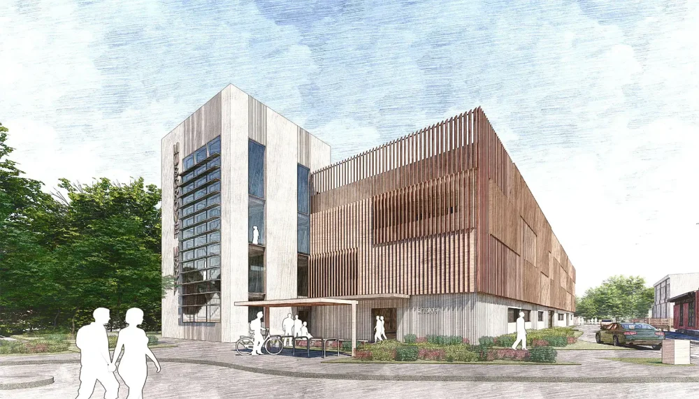 How the new multi-storey car park at Musgrove Park Hospital could look