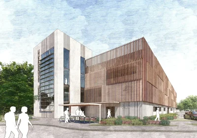 How the new multi-storey car park at Musgrove Park Hospital could look