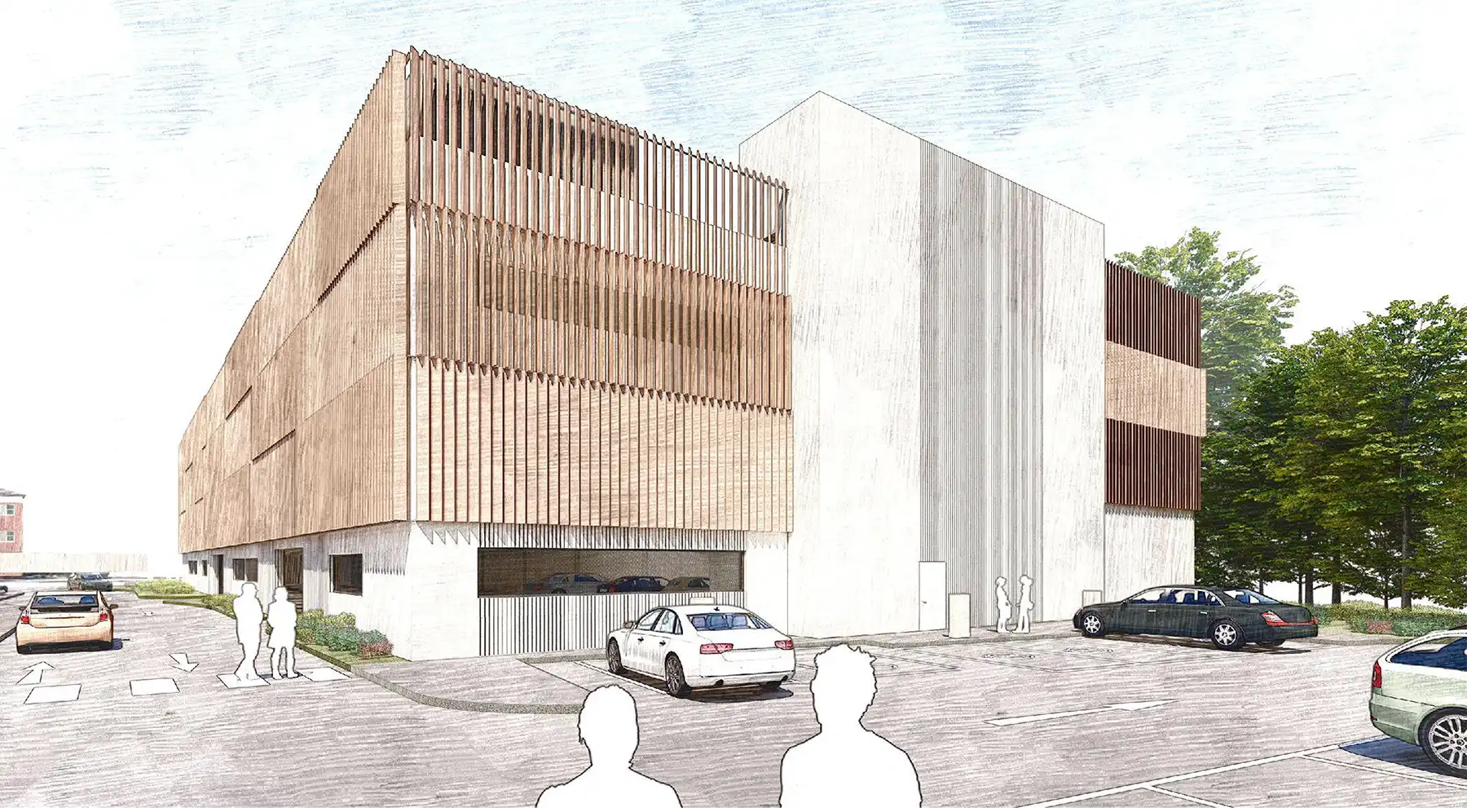 The new car park would have three levels