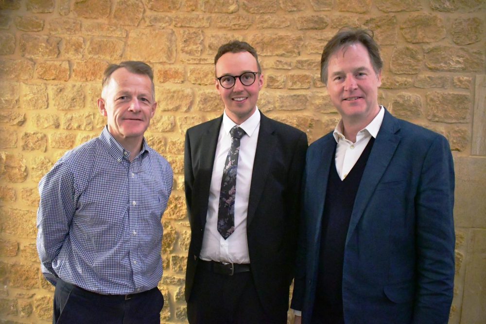 Nick Clegg and David Laws endorse Adam Dance.