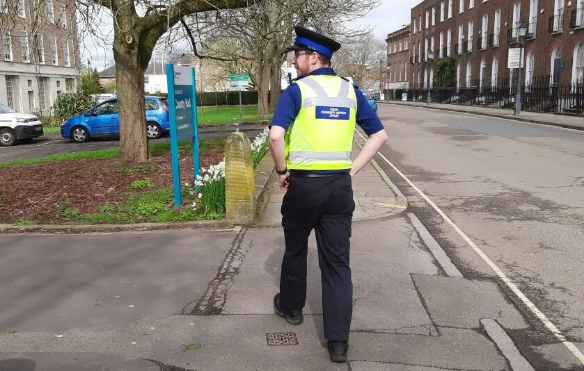 Police have increased patrols around County Hall in Taunton