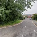 The cannabis plants were discovered at a property in The Barrows, Weston, police said. Picture: Google