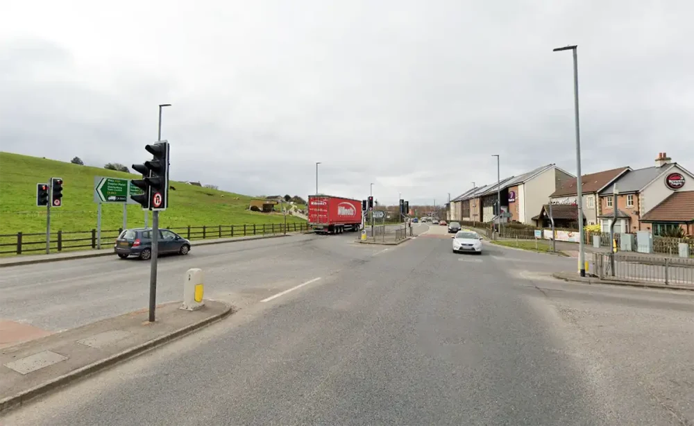 The incident occurred near the Premier Inn lights on the A39 in Glastonbury, police said. Picture: Google