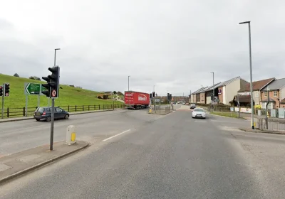 The incident occurred near the Premier Inn lights on the A39 in Glastonbury, police said. Picture: Google