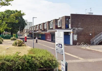 The man stole cigarettes and cash form the shop in Aller Parade, Weston. Picture: Google