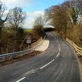 The B3224 at Roundwaters has finally been fully reopened. Picture: Somerset Council