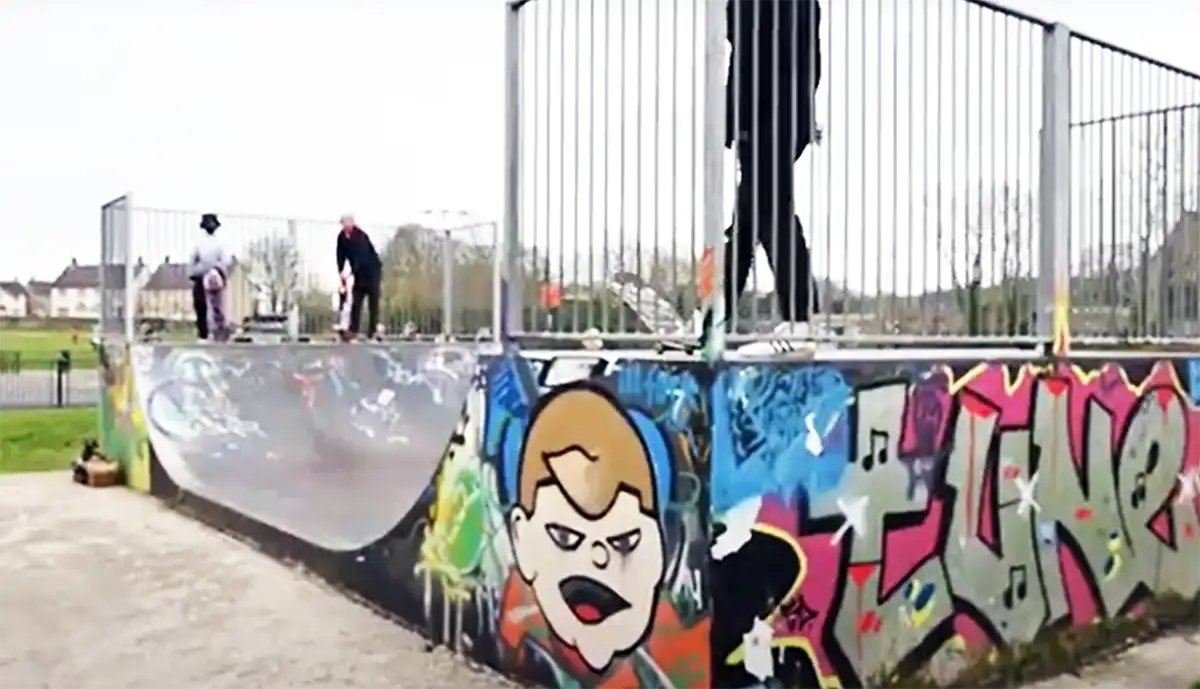 The former skate ramp in Bruton is being replaced. Picture: BruBowl