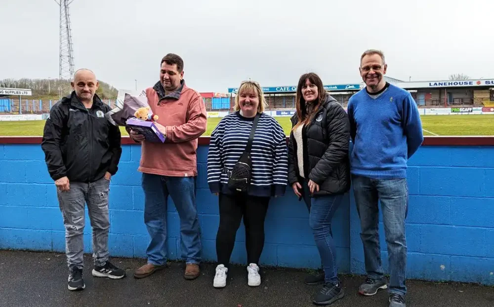 Hayley Singleton was back at the Bob Lucas Stadium in Weymouth. Picture: Weymouth FC