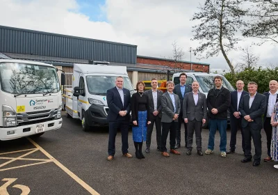 Kier and Somerset Council officials at the launch of the new contract. Picture: Somerset Council