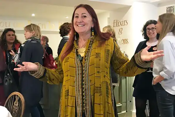 Lynne Franks OBE at the SEED Hub in Wincanton