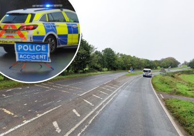 The crash happened on the A38 at Whiteball, near Wellington. Picture: Google