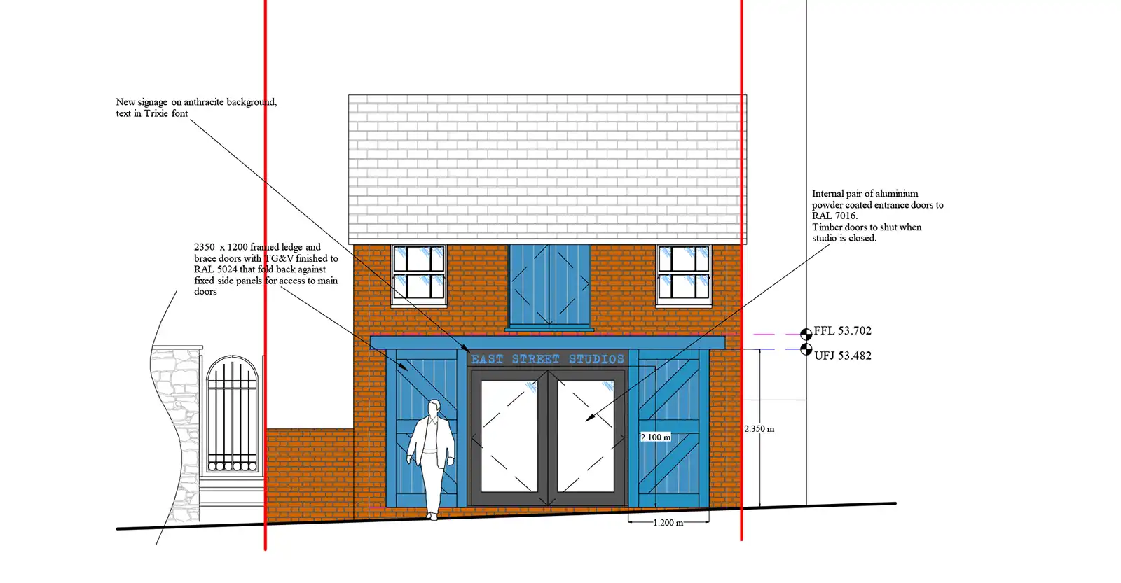 How the new space could look if plans are approved. Picture: That's The Plan/Somerset Council
