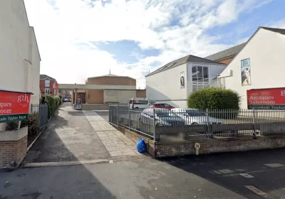 The former Octagon salerooms in East Reach could be converted into a mosque. Picture: Google