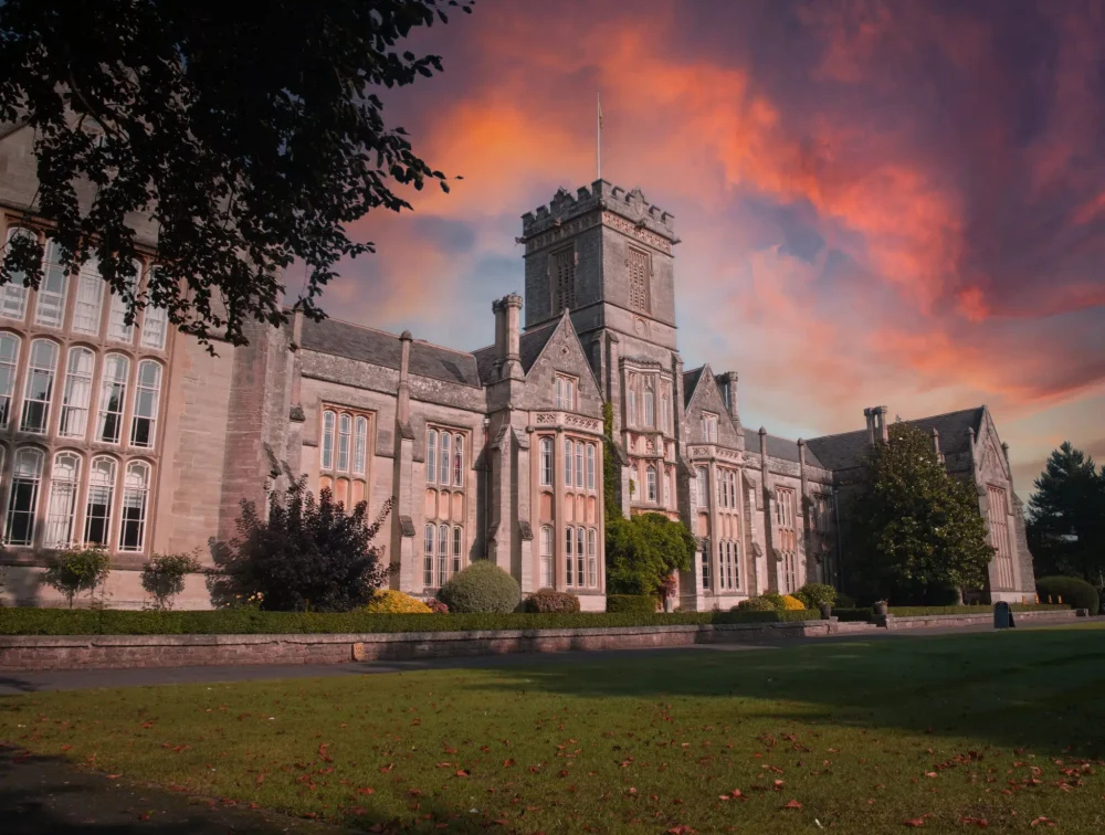 The garden is sponsored by Queen's College in Taunton