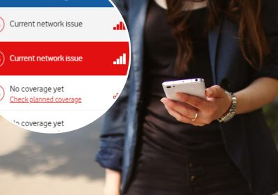 Vodafone and O2 are among networks having problems in Somerset and Dorset