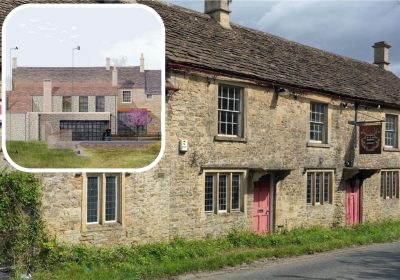 Plans have been submitted to convert the former Hungerford Arms into a family home. Pictures: Classic Architecture/Somerset Council