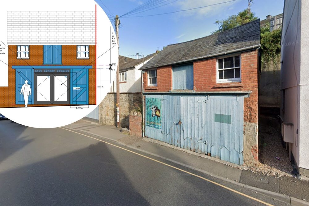 39 East Street in Ilminster could become a new arts hub. Pictures: Google/That's The Plan/Somerset Council