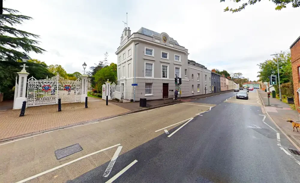 The crossing, over Upper High Street, links the High Street in Taunton with Vivary Park. Picture: Google