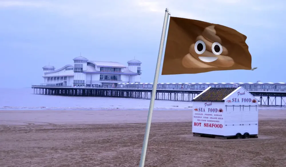 Weston super Mare beach and Dunster beach have been offered Brown Flag Awards