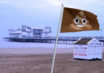 Weston super Mare beach and Dunster beach have been offered Brown Flag Awards
