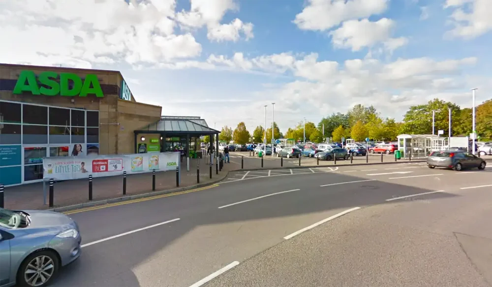 The woman was punched in the head in the car park at Yeovil Asda. Picture: Google
