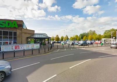 The woman was punched in the head in the car park at Yeovil Asda. Picture: Google