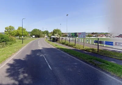 The incident unfolded in Hutton Moor Road in Weston, police said. Picture: Google