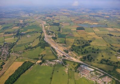 A view of the scheme from the eastern end Picture: National Highways