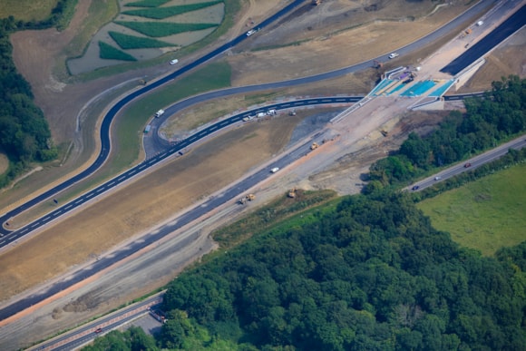 The new Hazlegrove underpass that opened in June Picture: National Highways