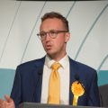 Adam Dance MP on election night Picture: Yeovil and South Somerset Lib Dems
