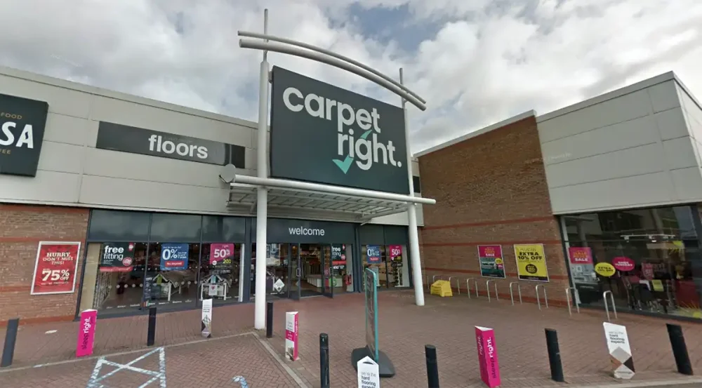 The Carpetright branch in Taunton. Picture: Google